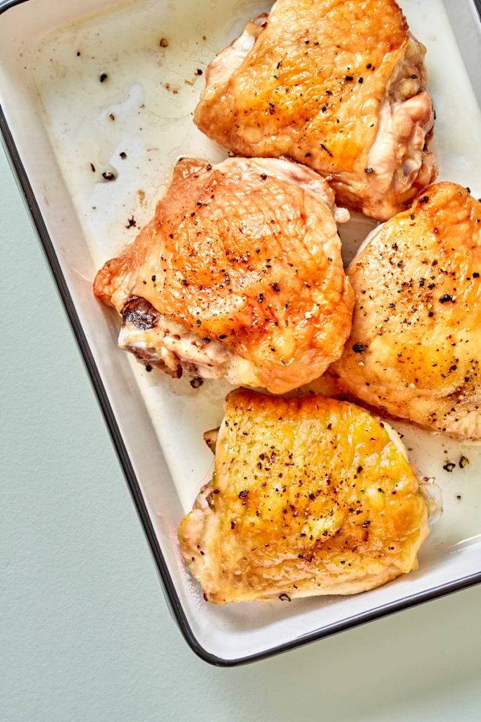 Salt and Pepper Chicken Thighs