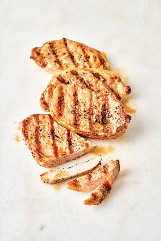 Salt and Pepper Boneless Pork Chops