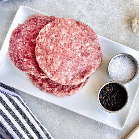 2x Moink (Beef & Pork) Burgers